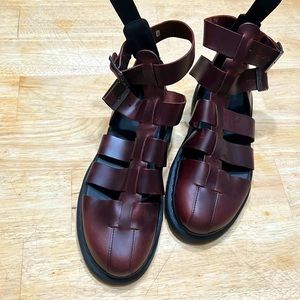 Dr. Martens Geraldo Leather Gladiator Sandals